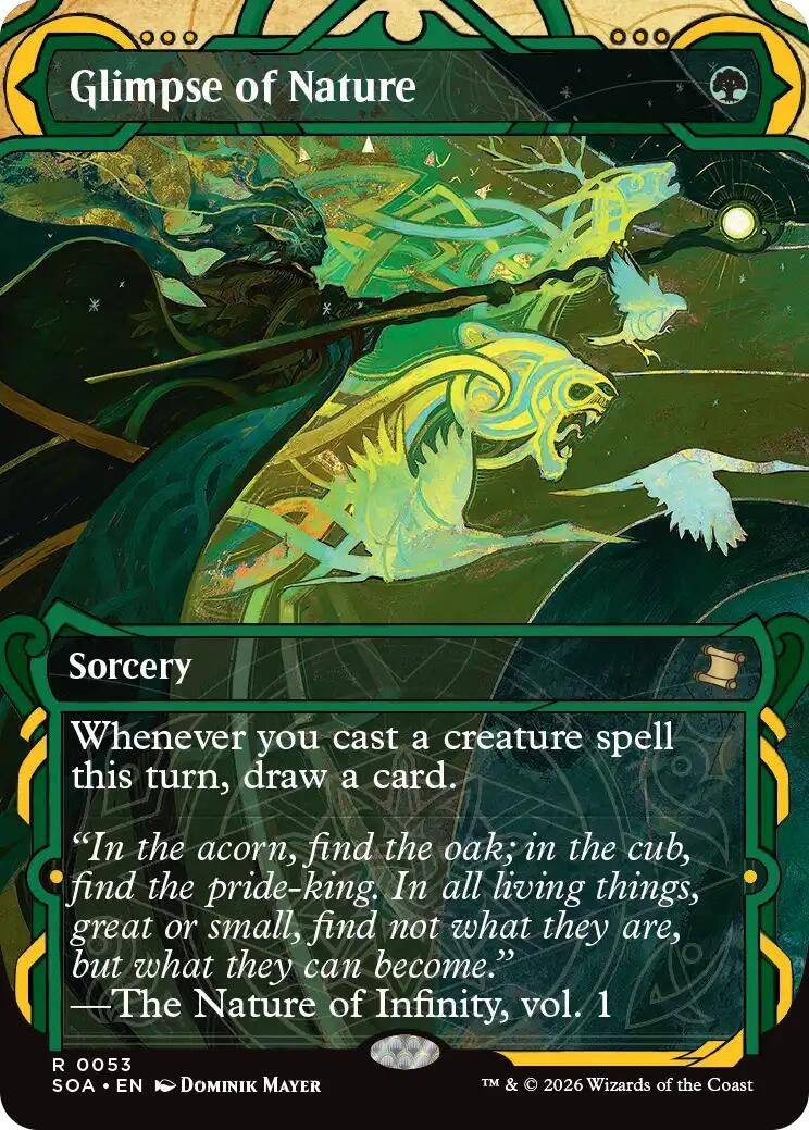 Image for Glimpse of Nature (53) [Secrets of Strixhaven: Mystical Archive] - Magic: The Gathering
