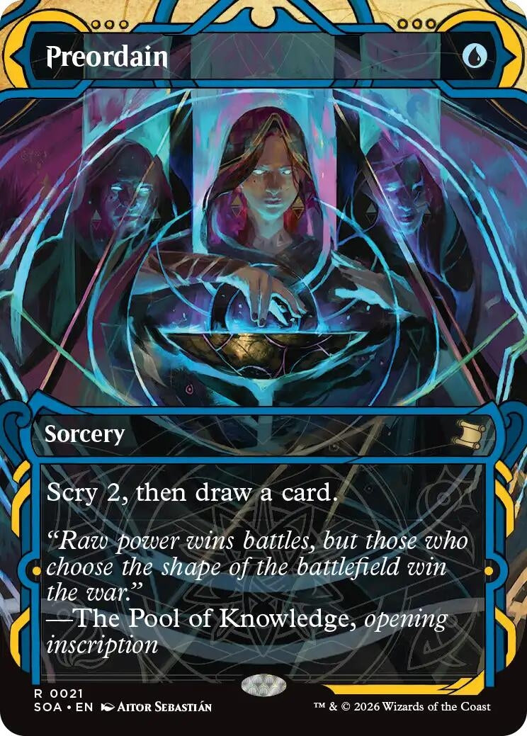 Image for Preordain (21) [Secrets of Strixhaven: Mystical Archive] - Magic: The Gathering