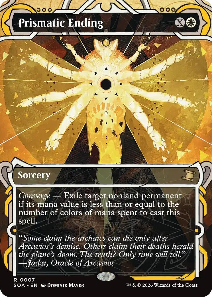 Image for Prismatic Ending (7) [Secrets of Strixhaven: Mystical Archive] - Magic: The Gathering