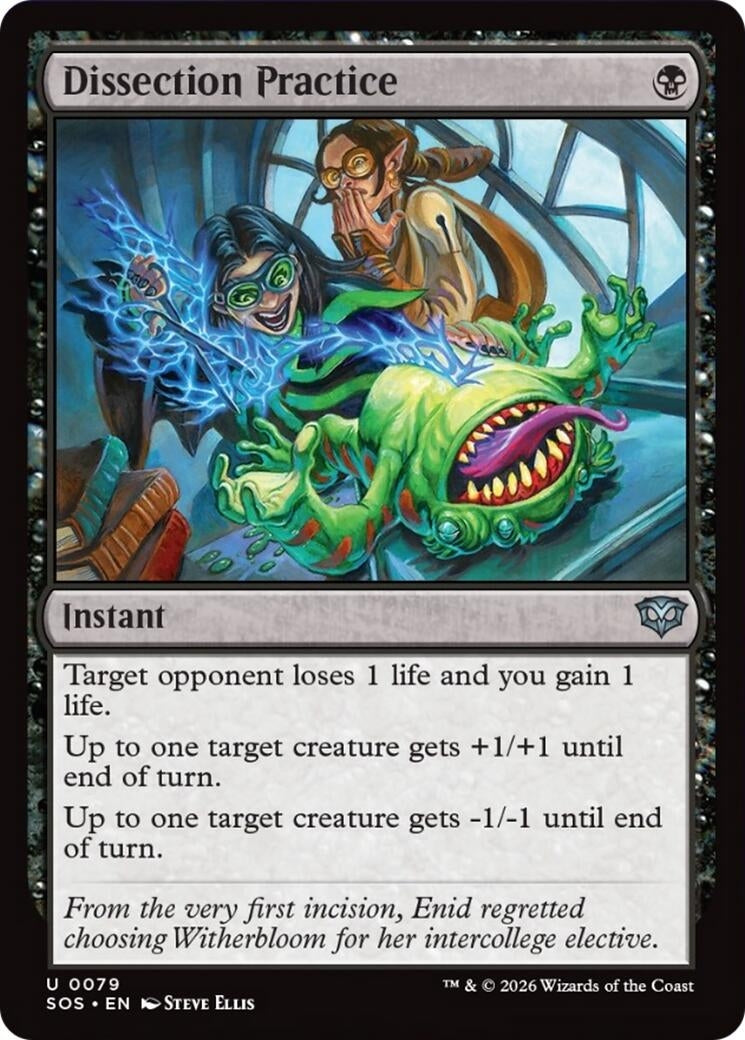 Image for Dissection Practice (79) [Secrets of Strixhaven] - Magic: The Gathering
