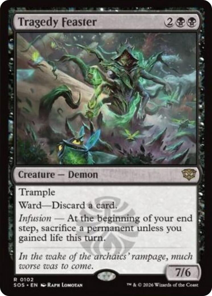 Image for Tragedy Feaster (102) [Secrets of Strixhaven] - Magic: The Gathering