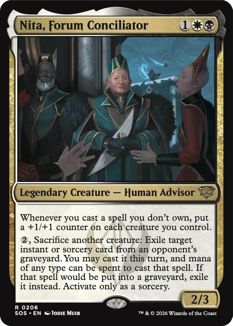 Image for Nita, Forum Conciliator (206) [Secrets of Strixhaven] - Magic: The Gathering