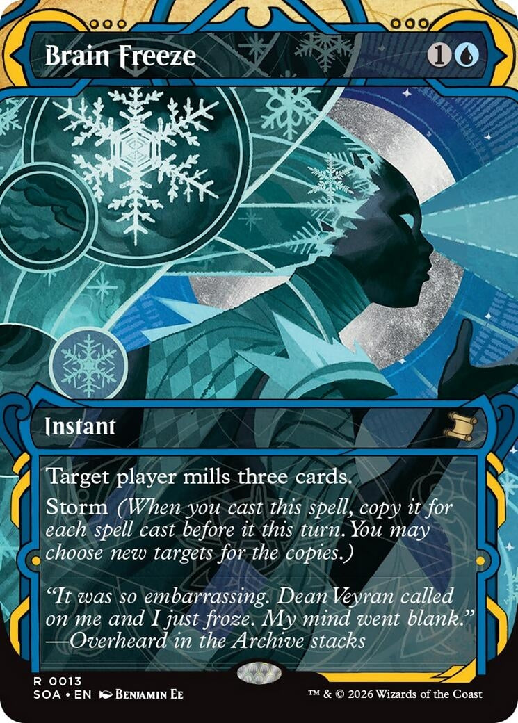 Image for Brain Freeze [Secrets of Strixhaven: Mystical Archive] - Magic: The Gathering