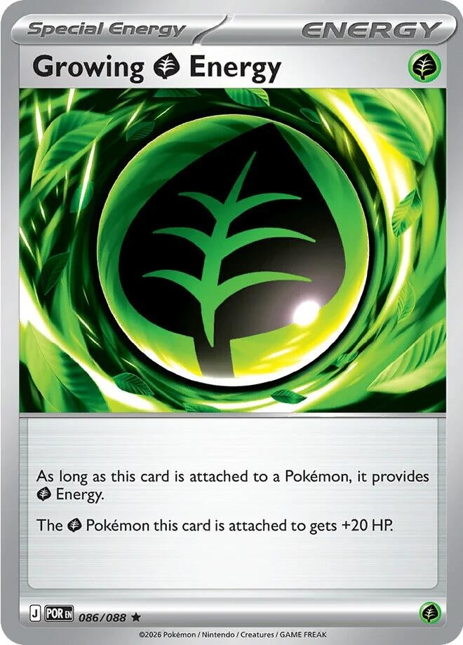 Image for Growing Grass Energy - 086/088 (Non-Holo) (086/088) [Deck Exclusives] - Pokemon