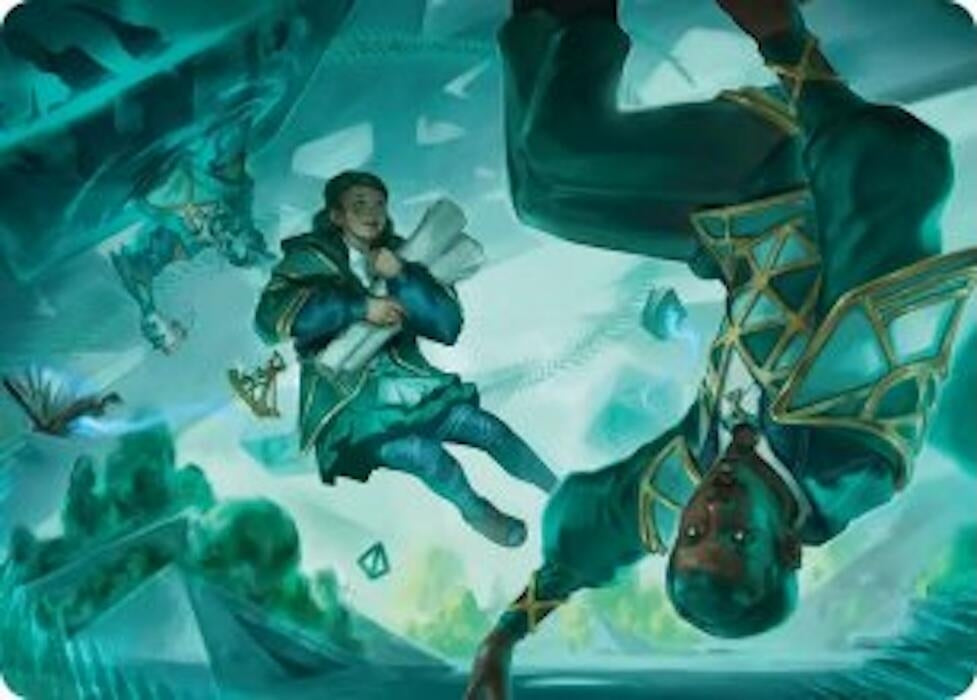 Divergent Equation Art Card (7) [Art Series: Secrets of Strixhaven]