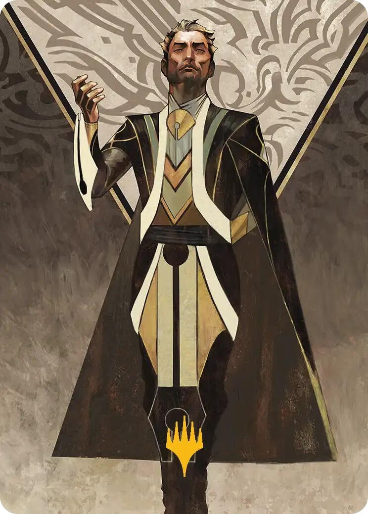 Image for Ral Zarek, Guest Lecturer Art Card (Gold-Stamped Planeswalker Symbol) (27) [Secrets of Strixhaven] - Magic: The Gathering