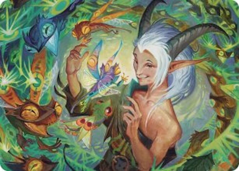 Lumaret's Favor Art Card (16) [Art Series: Secrets of Strixhaven]