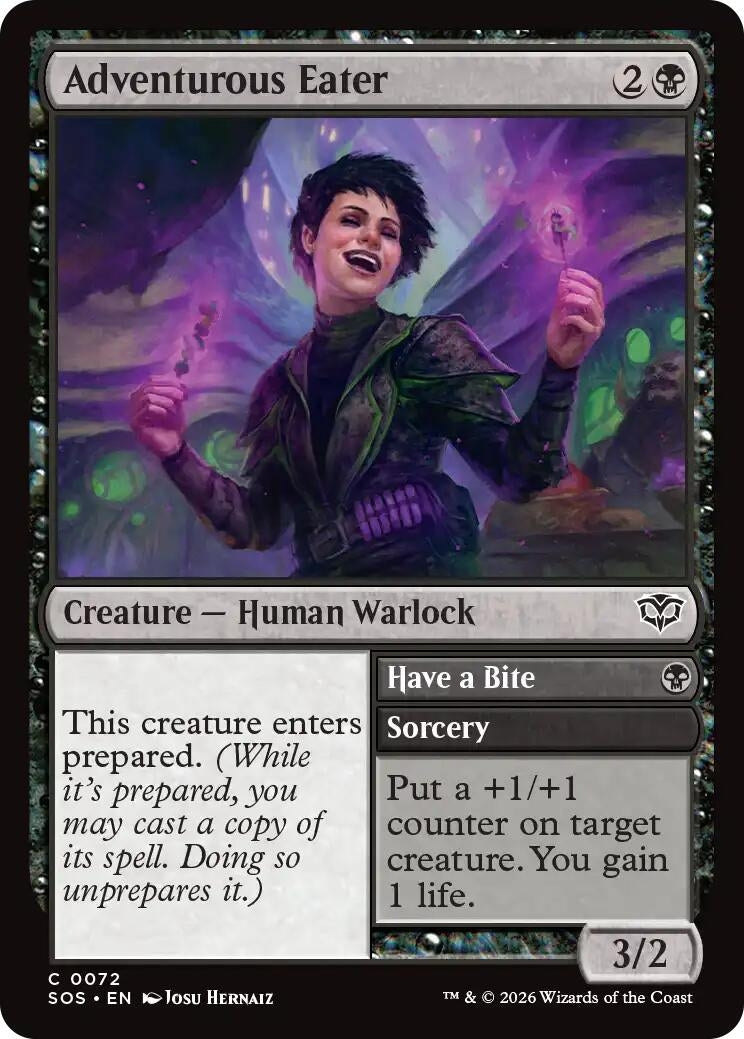 Image for Adventurous Eater (72) [Secrets of Strixhaven] - Magic: The Gathering