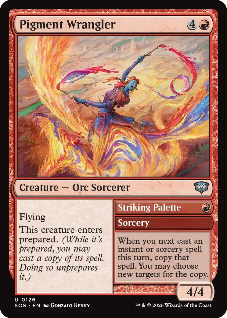 Image for Pigment Wrangler (126) [Secrets of Strixhaven] - Magic: The Gathering