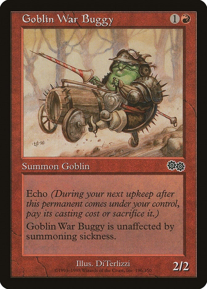 Image for Goblin War Buggy (196) [Urza's Saga] - Magic: The Gathering