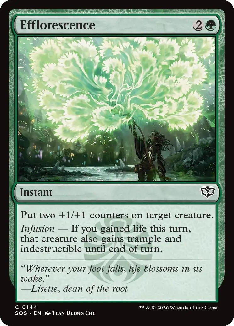 Image for Efflorescence (144) [Secrets of Strixhaven] - Magic: The Gathering