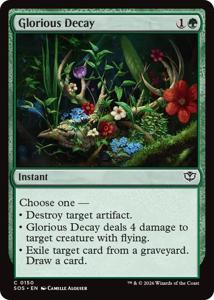 Image for Glorious Decay (150) [Secrets of Strixhaven] - Magic: The Gathering