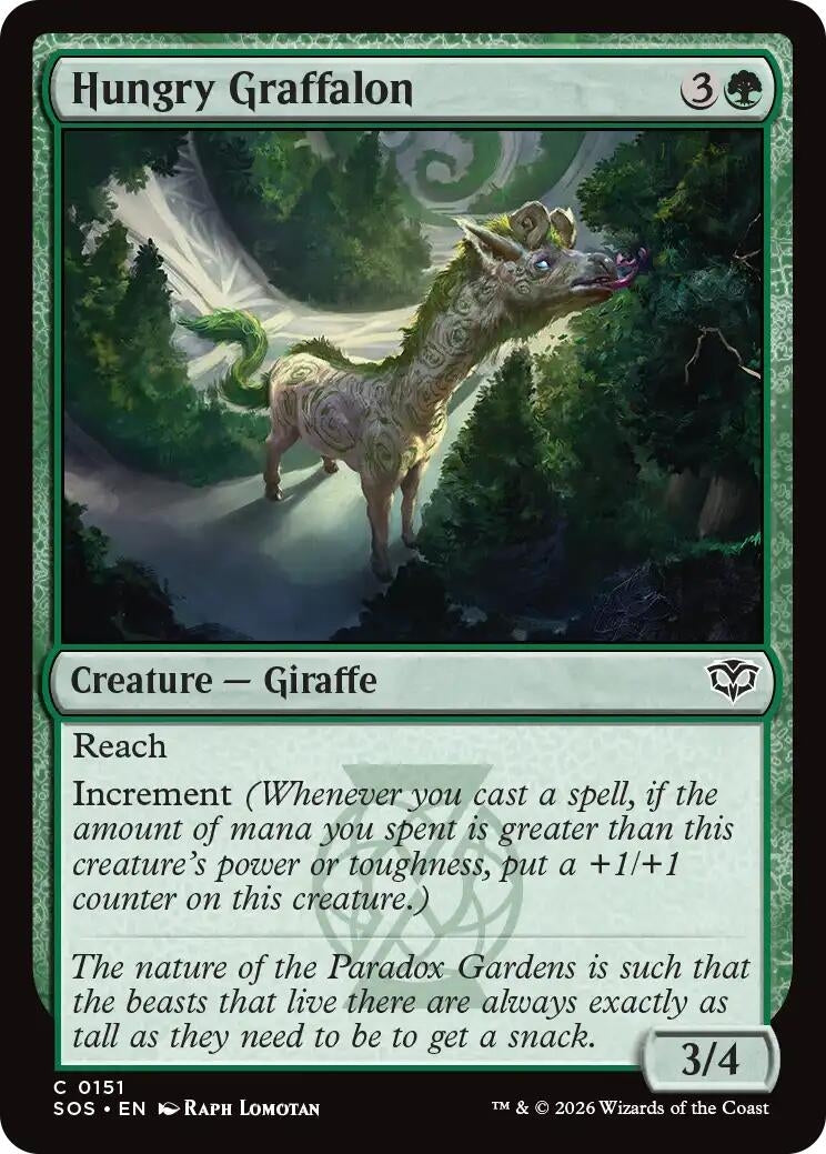 Image for Hungry Graffalon (151) [Secrets of Strixhaven] - Magic: The Gathering