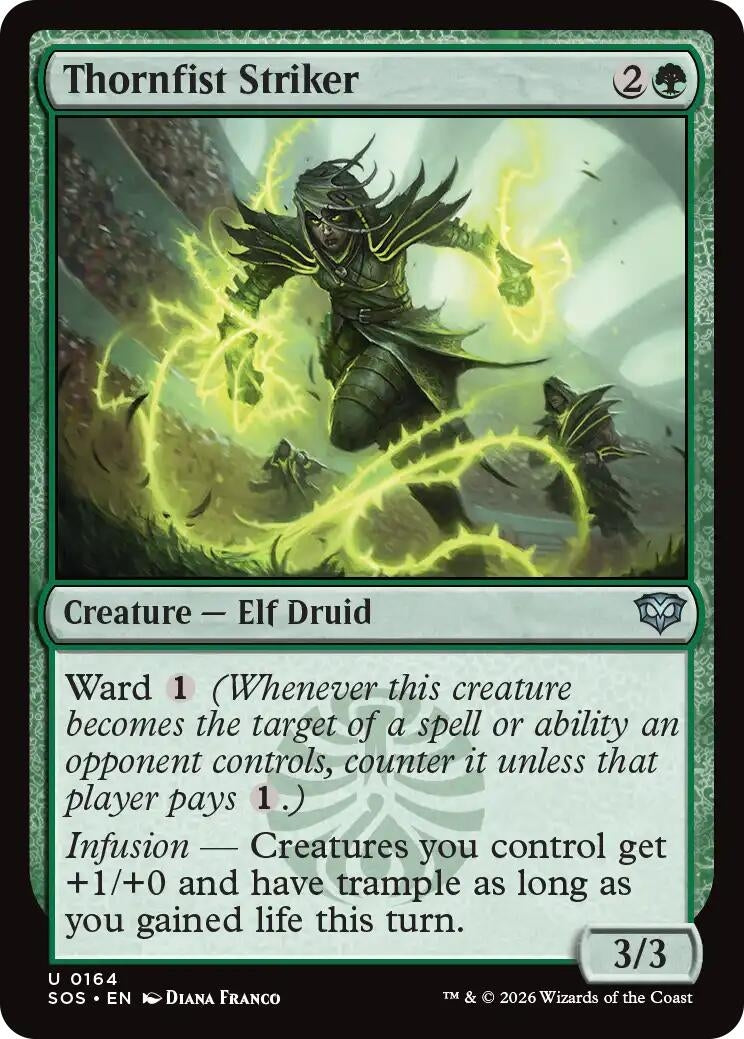 Image for Thornfist Striker (164) [Secrets of Strixhaven] - Magic: The Gathering