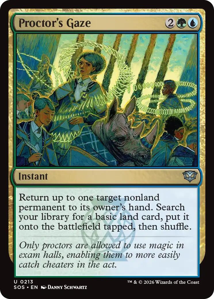 Image for Proctor's Gaze (213) [Secrets of Strixhaven] - Magic: The Gathering