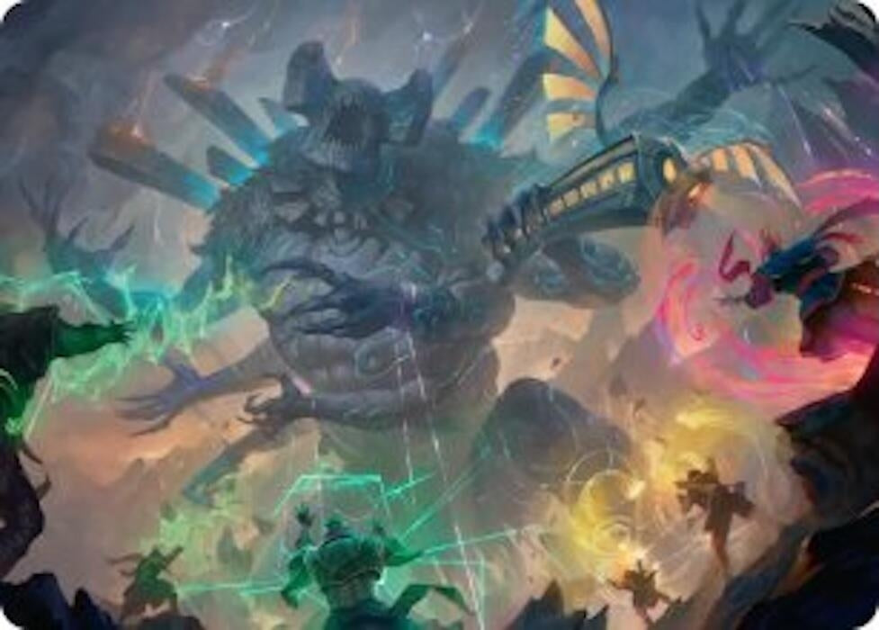 Moment of Reckoning Art Card (19) [Art Series: Secrets of Strixhaven]