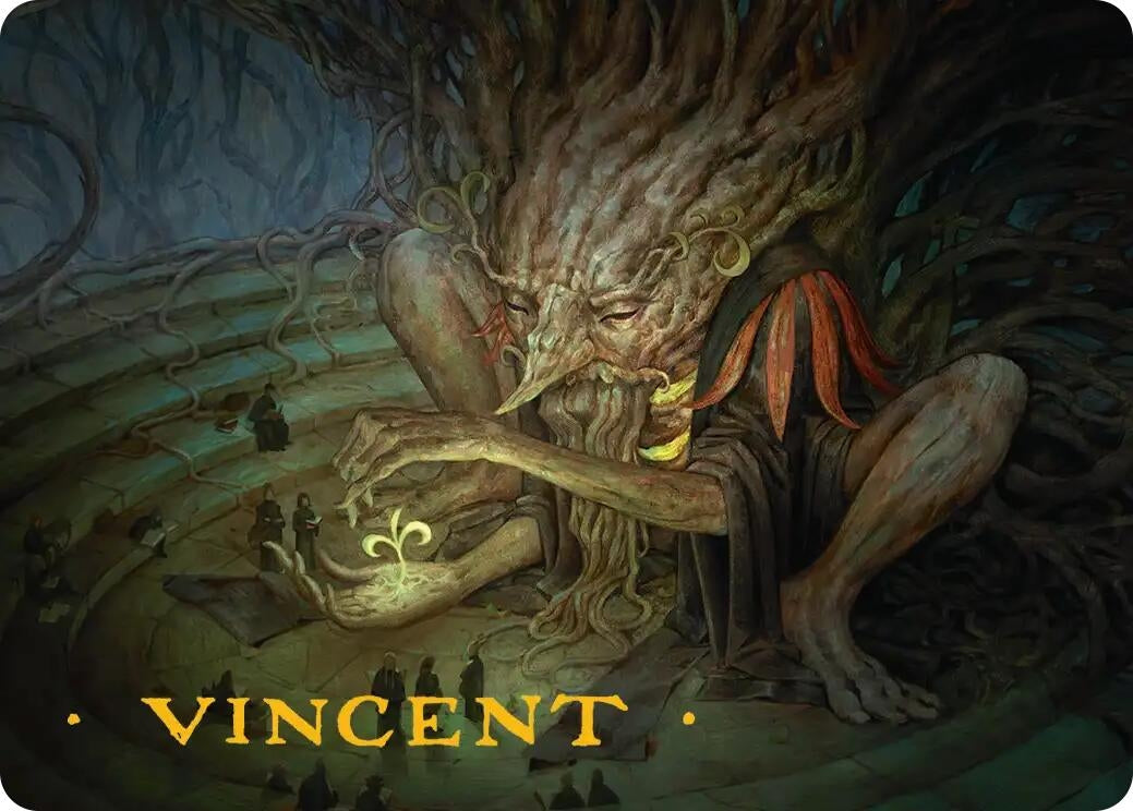 Image for Old-Growth Educator Art Card (Gold-Stamped Signature) (20) [Secrets of Strixhaven] - Magic: The Gathering