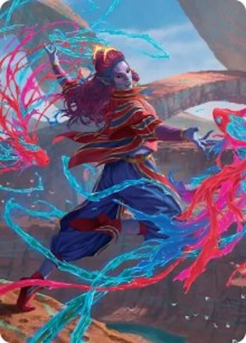 Rootha, Mastering the Moment Art Card (34) [Art Series: Secrets of Strixhaven]