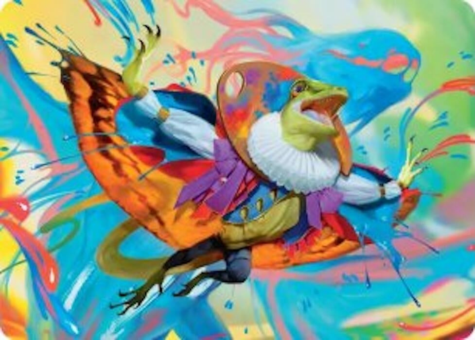 Inspired Skypainter Art Card (38) [Art Series: Secrets of Strixhaven]