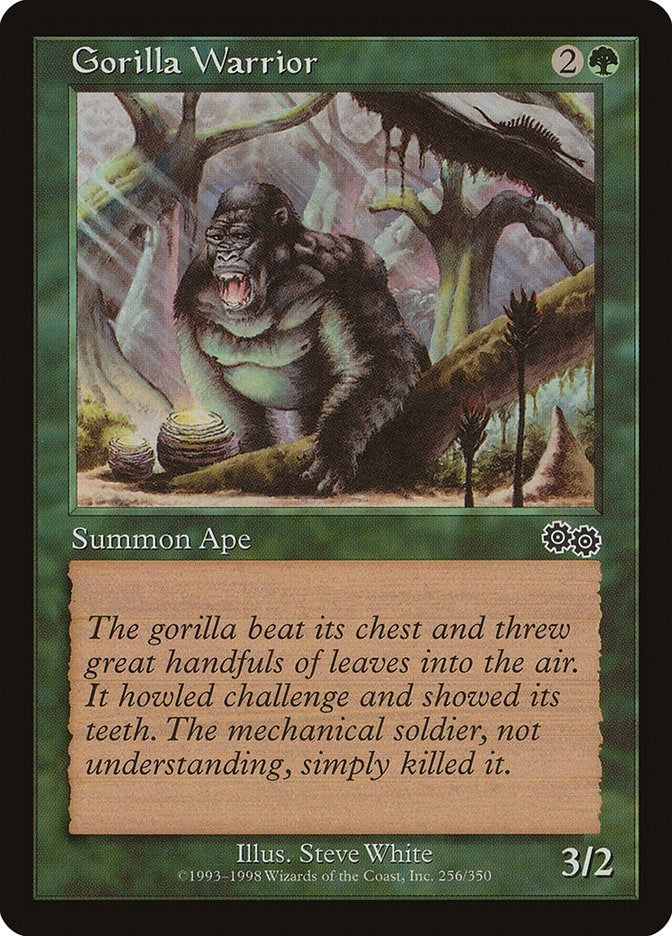 Image for Gorilla Warrior (256) [Urza's Saga] - Magic: The Gathering