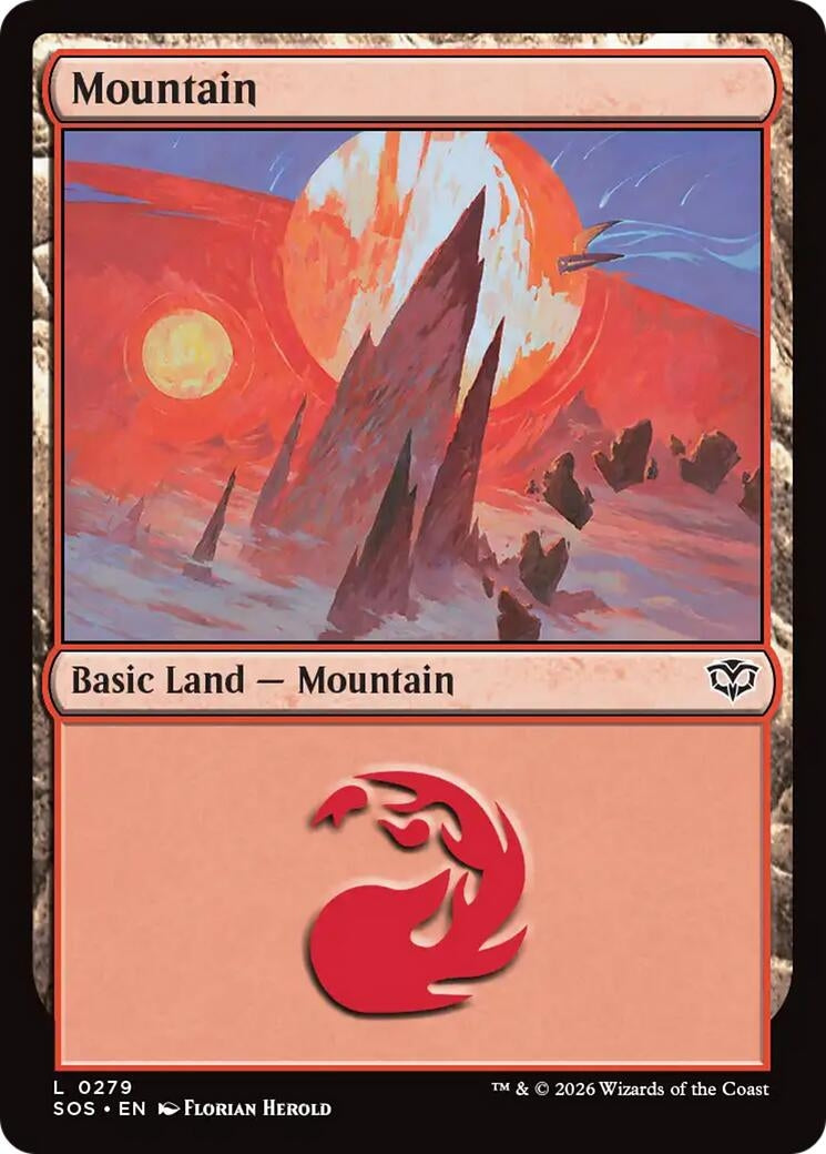Image for Mountain (0279) (279) [Secrets of Strixhaven] - Magic: The Gathering