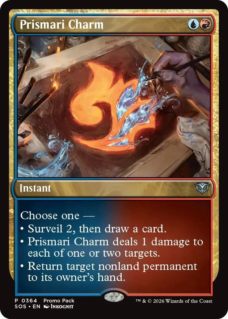 Image for Prismari Charm (364) [Secrets of Strixhaven] - Magic: The Gathering