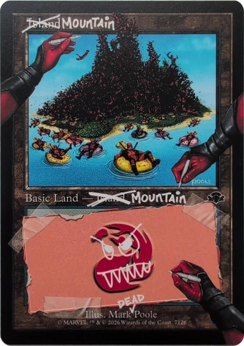 Image for Mountain (7126) (7126) [Secret Lair Drop Series] - Magic: The Gathering