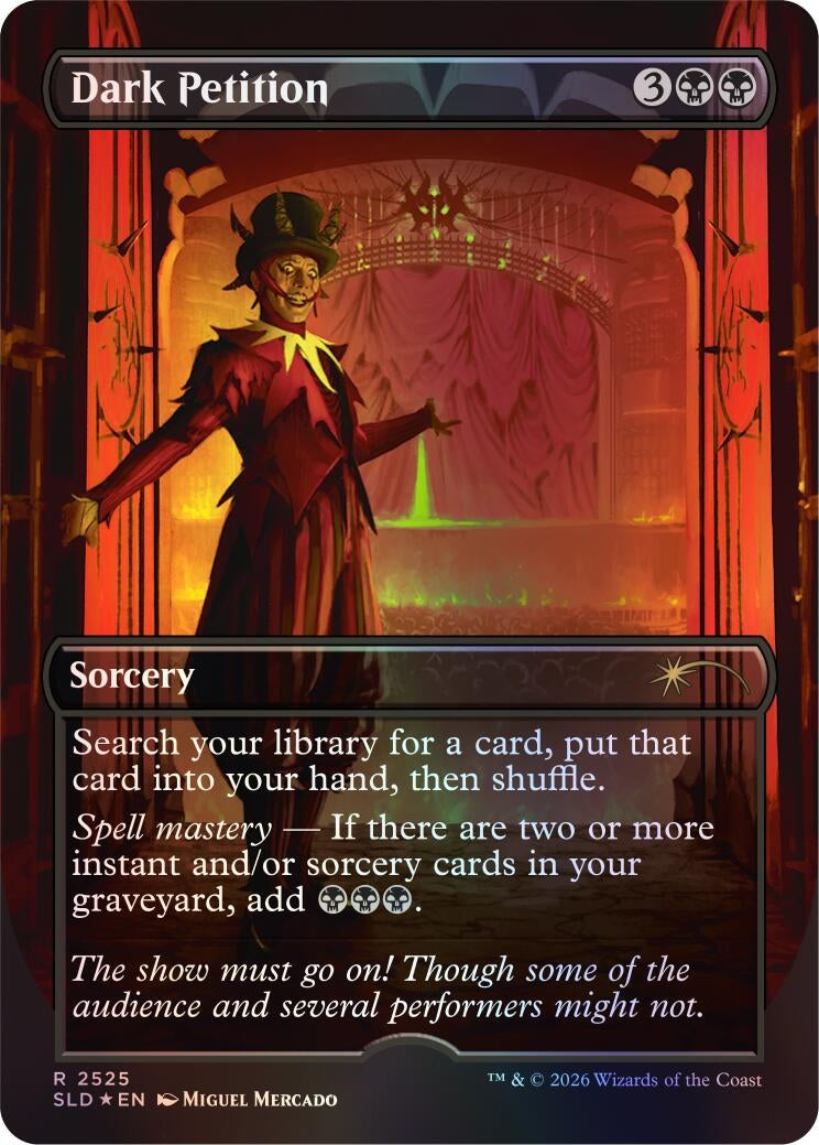 Image for Dark Petition (2525) [Secret Lair Drop Series] - Magic: The Gathering