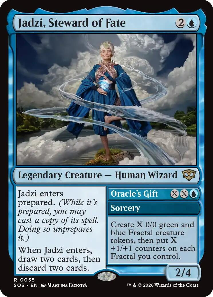 Image for Jadzi, Steward of Fate (55) [Secrets of Strixhaven] - Magic: The Gathering