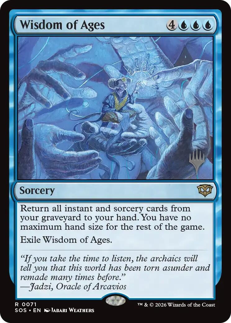 Image for Wisdom of Ages (71) [Secrets of Strixhaven] - Magic: The Gathering