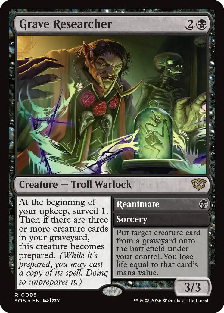 Image for Grave Researcher (85) [Secrets of Strixhaven] - Magic: The Gathering