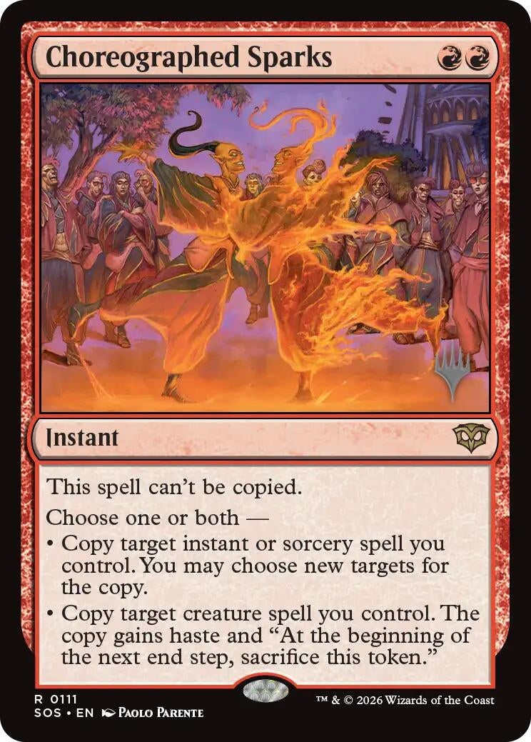Image for Choreographed Sparks (111) [Secrets of Strixhaven] - Magic: The Gathering