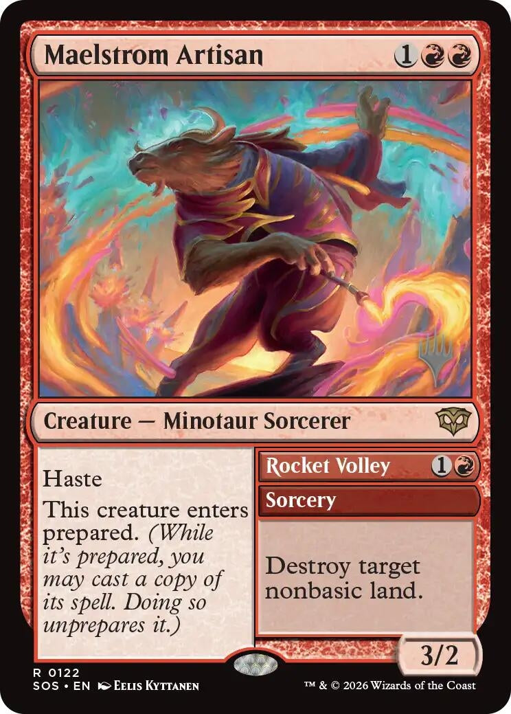 Maelstrom Artisan (122) [Promo Pack: Secrets of Strixhaven]
