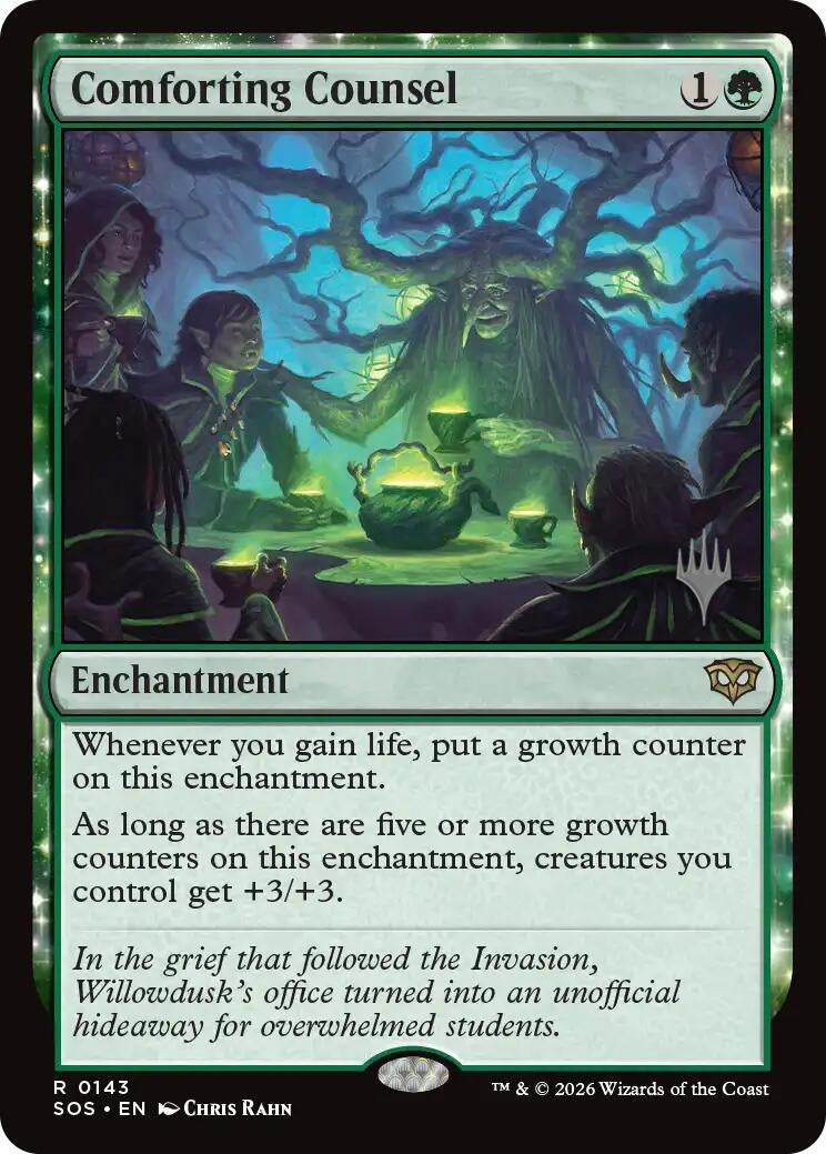 Image for Comforting Counsel (143) [Secrets of Strixhaven] - Magic: The Gathering