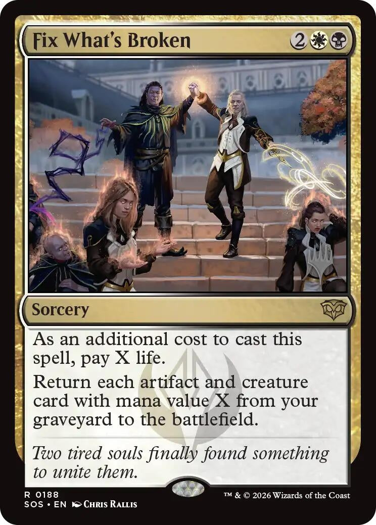 Fix What's Broken (188) [Promo Pack: Secrets of Strixhaven]
