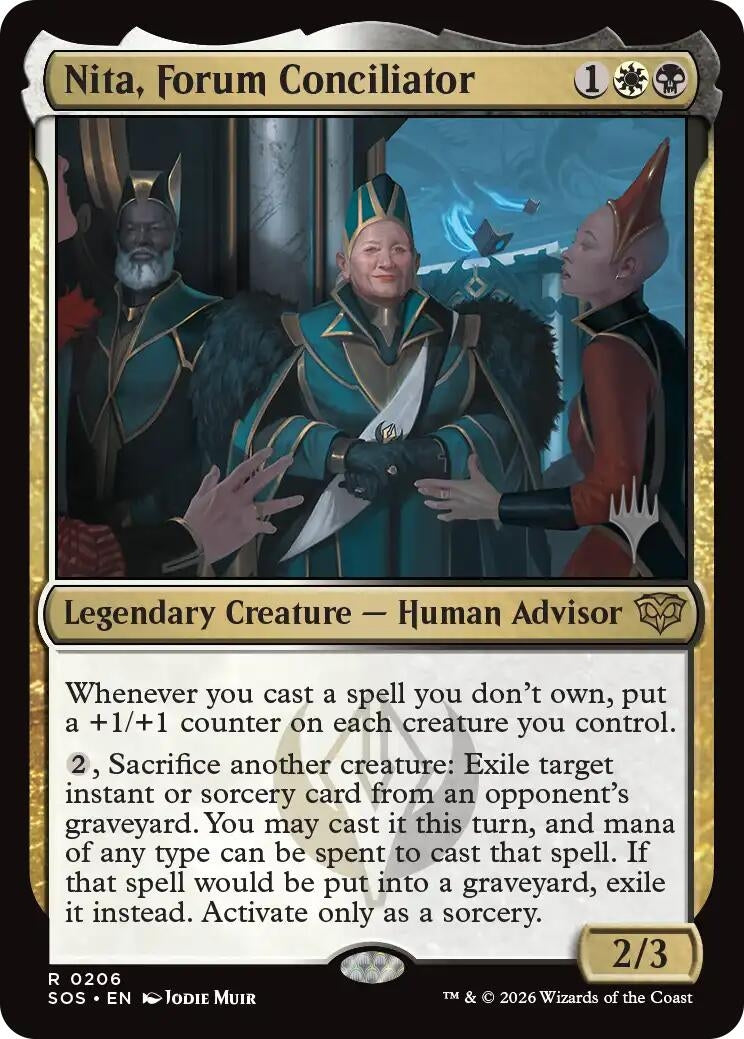 Image for Nita, Forum Conciliator (206) [Secrets of Strixhaven] - Magic: The Gathering