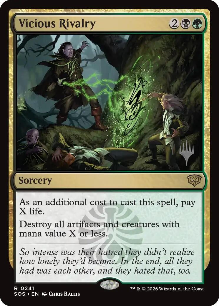 Image for Vicious Rivalry (241) [Secrets of Strixhaven] - Magic: The Gathering