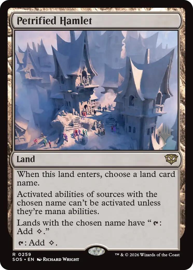 Image for Petrified Hamlet (259) [Secrets of Strixhaven] - Magic: The Gathering