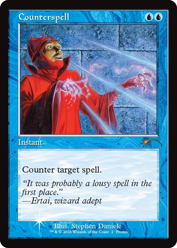 Image for Counterspell (Retro Frame) (2) [MagicFest Cards] - Magic: The Gathering