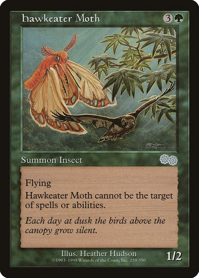 Image for Hawkeater Moth (259) [Urza's Saga] - Magic: The Gathering