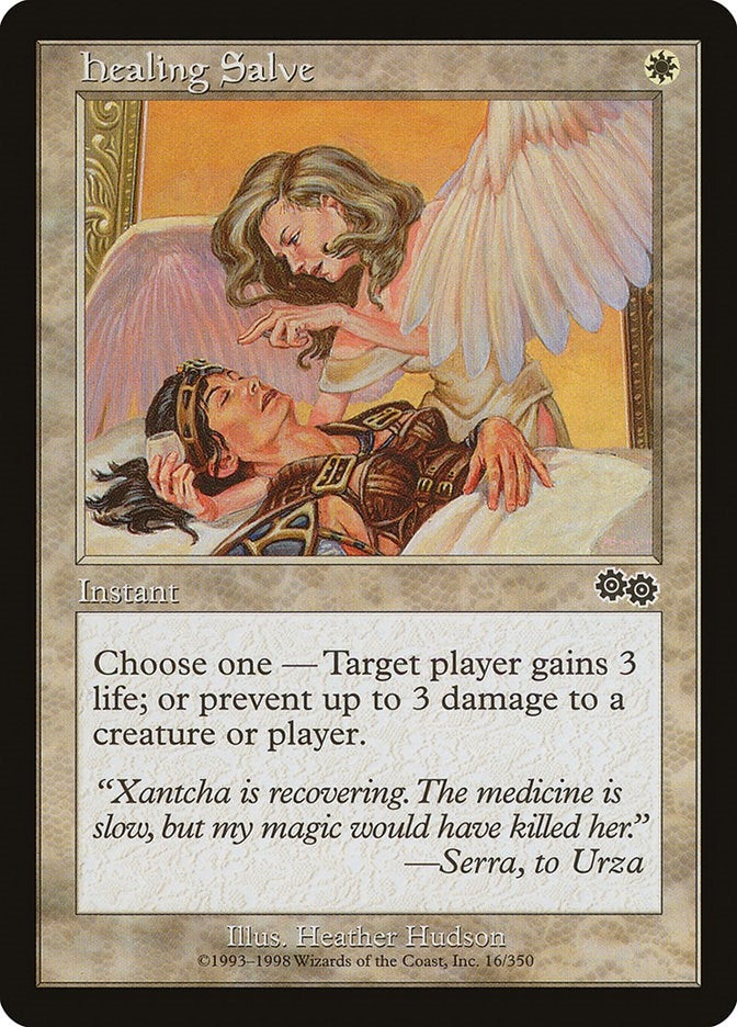 Image for Healing Salve (16) [Urza's Saga] - Magic: The Gathering