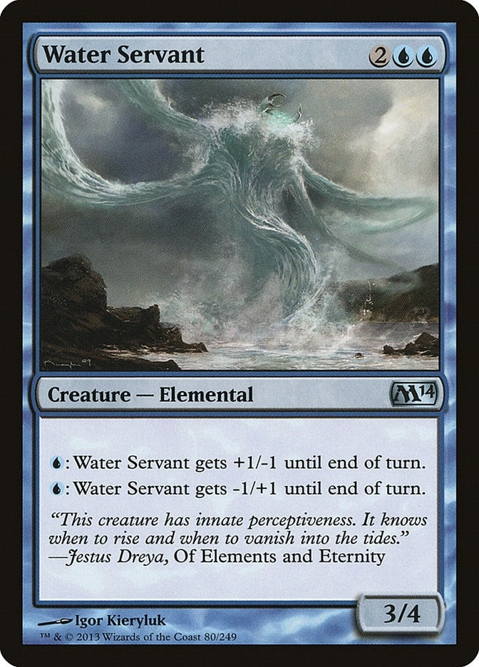 Image for Water Servant (80) [Magic 2014 (M14)] - Magic: The Gathering