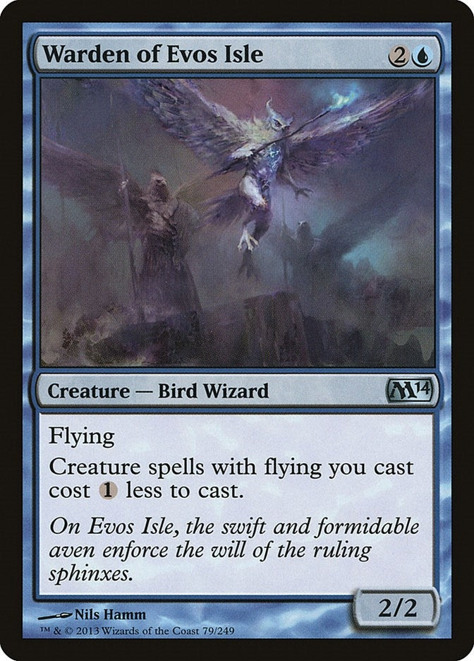 Image for Warden of Evos Isle (79) [Magic 2014 (M14)] - Magic: The Gathering