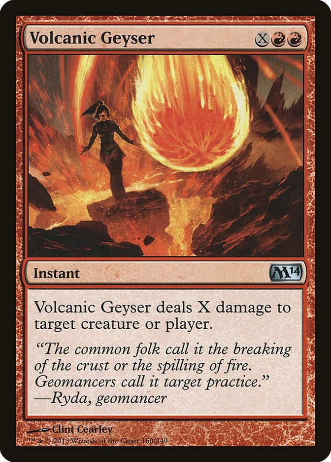 Image for Volcanic Geyser (160) [Magic 2014 (M14)] - Magic: The Gathering
