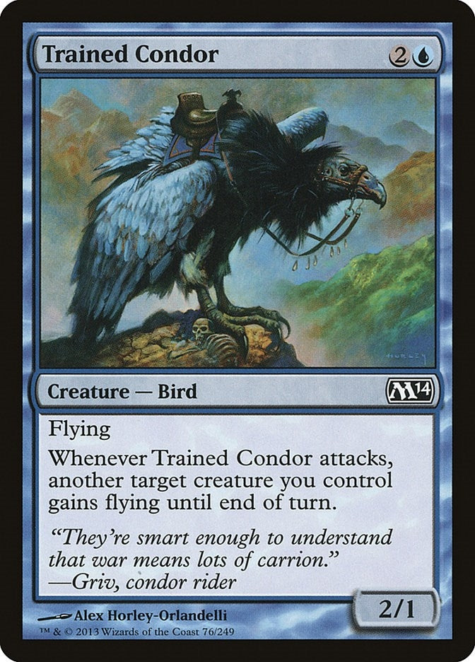 Image for Trained Condor (76) [Magic 2014 (M14)] - Magic: The Gathering
