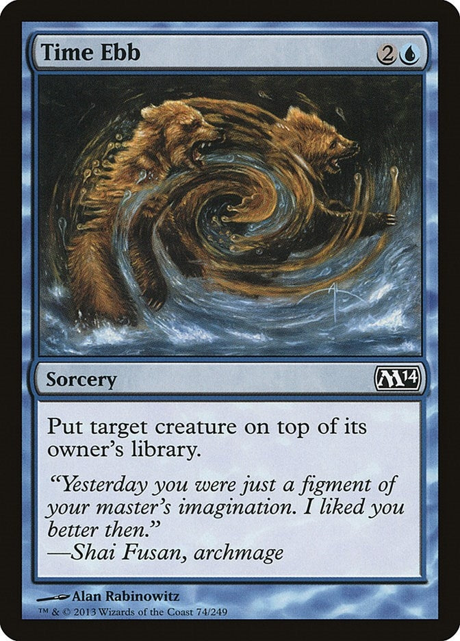 Image for Time Ebb (74) [Magic 2014 (M14)] - Magic: The Gathering