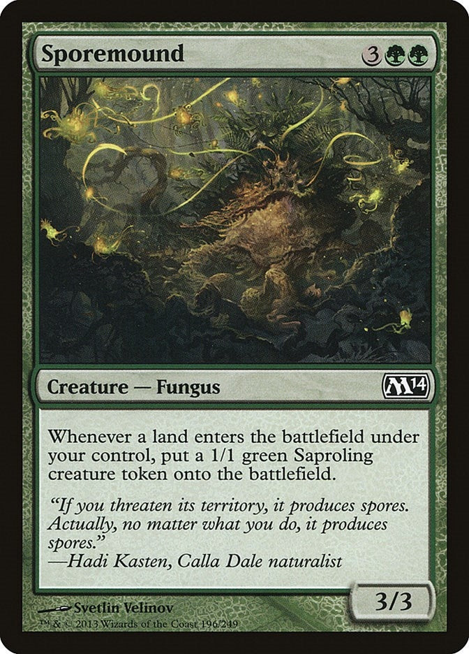 Image for Sporemound (196) [Magic 2014 (M14)] - Magic: The Gathering
