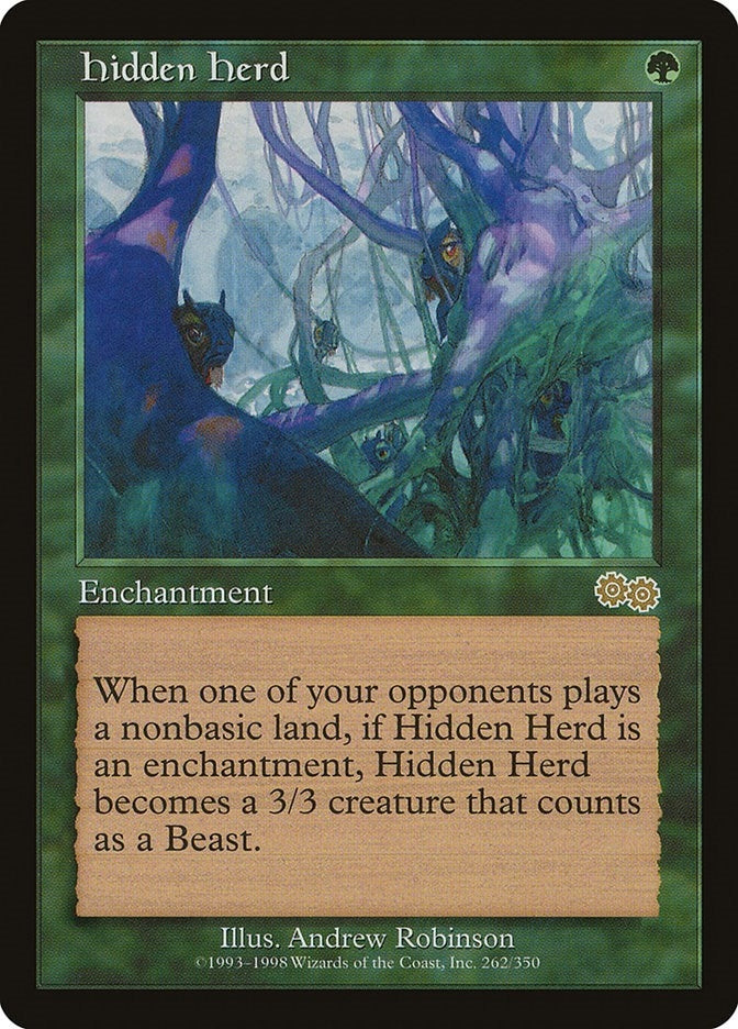 Image for Hidden Herd (262) [Urza's Saga] - Magic: The Gathering