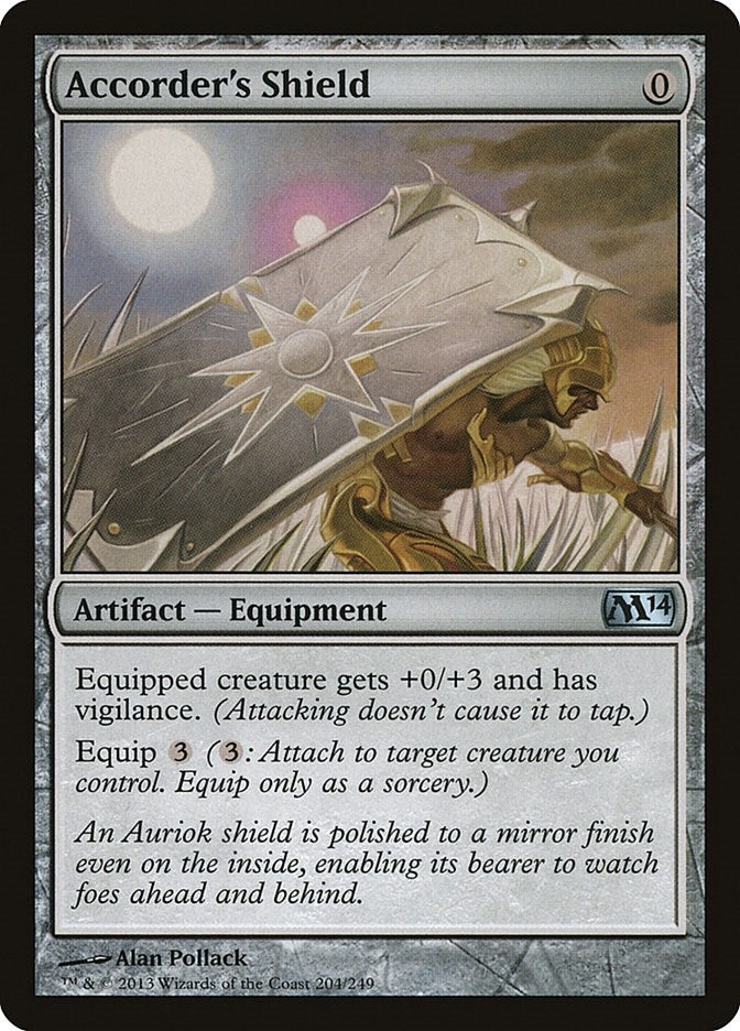 Image for Accorder's Shield (204) [Magic 2014 (M14)] - Magic: The Gathering
