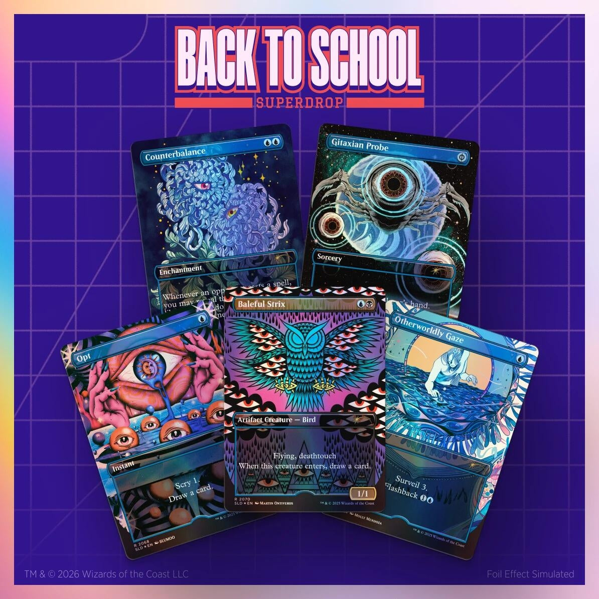 Image for Secret Lair Drop: The Eyes Have It - Traditional Foil Edition - Magic: The Gathering